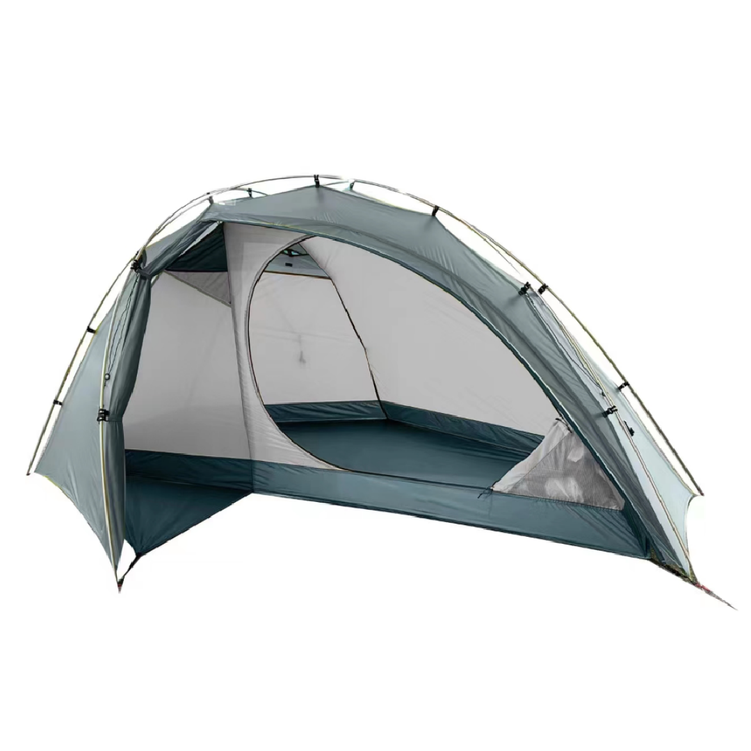 1 Person Backpacking Tent Self-standing Double Layer 10D Nylon Carbon Pole Waterproof PU 3000 Ultralight Tent for Hiking