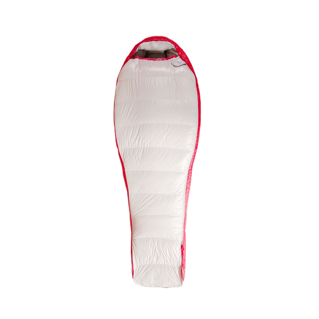 Waterproof Lightweight 15-20D Nylon Down Winter Mummy Sleeping Bag for Cold Weather Camping & Hiking