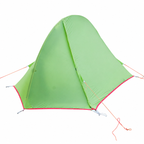 Ultralight 1 Person Single Pole Double Side Tent, Portable Lightweight Backpacking Tent for Short Hiking Camping