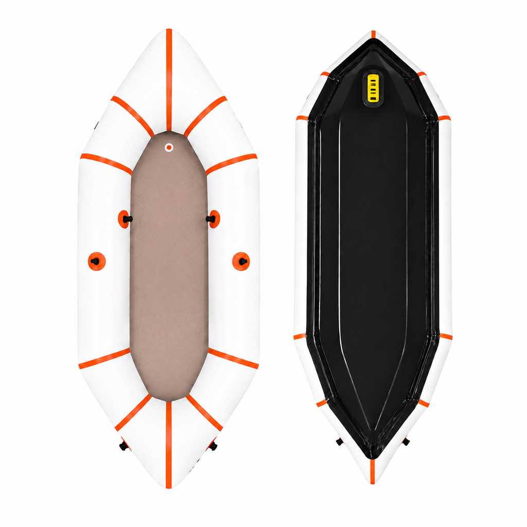3.3kg 210D TPU Single Packraft | All Water Portable Inflatable Kayak