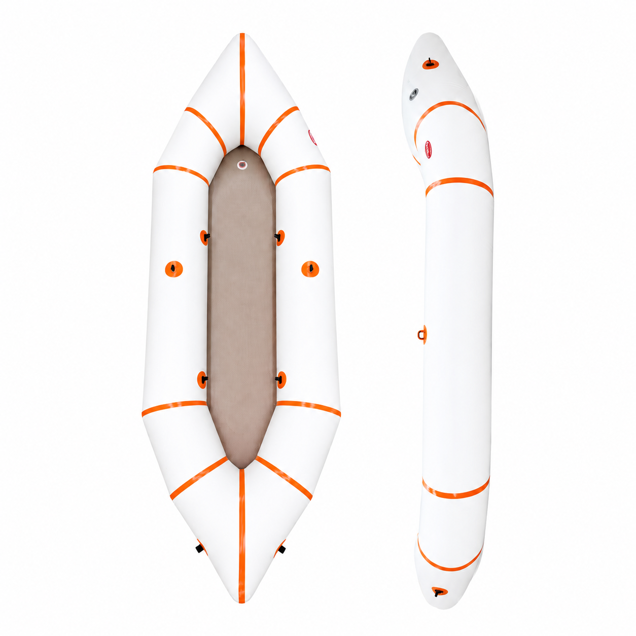 3.3kg 210D TPU Single Packraft | All Water Portable Inflatable Kayak