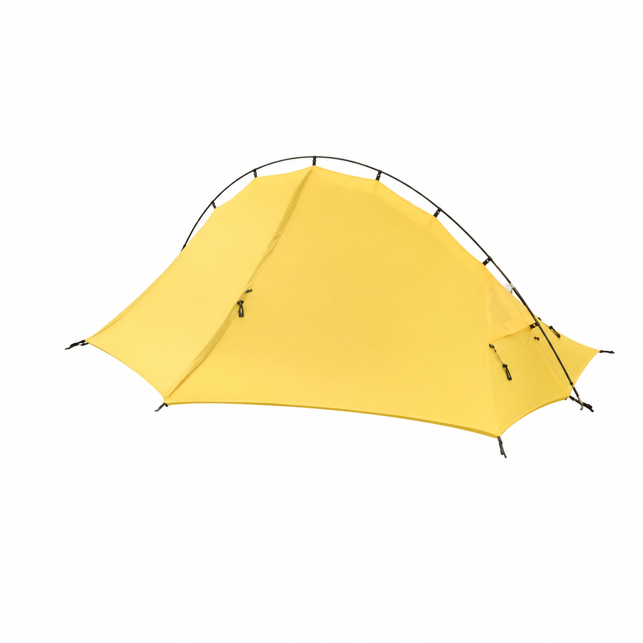 Ultralight 2 Person Double Layer Single Pole Tent 3 Season Waterproof Backpacking Mountaineering Camping Tent