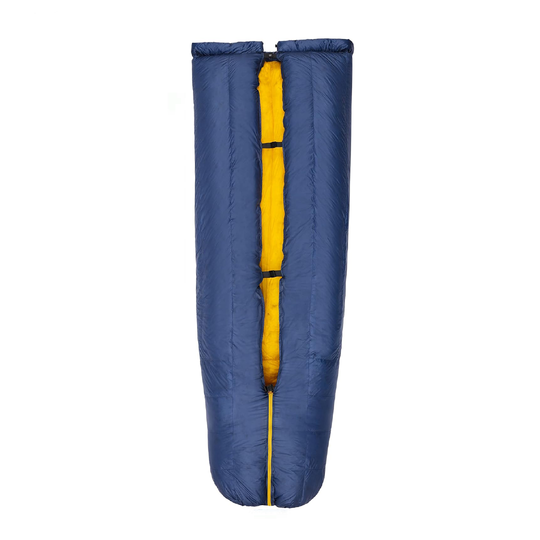 Convertible 650FP Duck Down Sleeping Bag | 2-in-1 for Cold Weather Camping