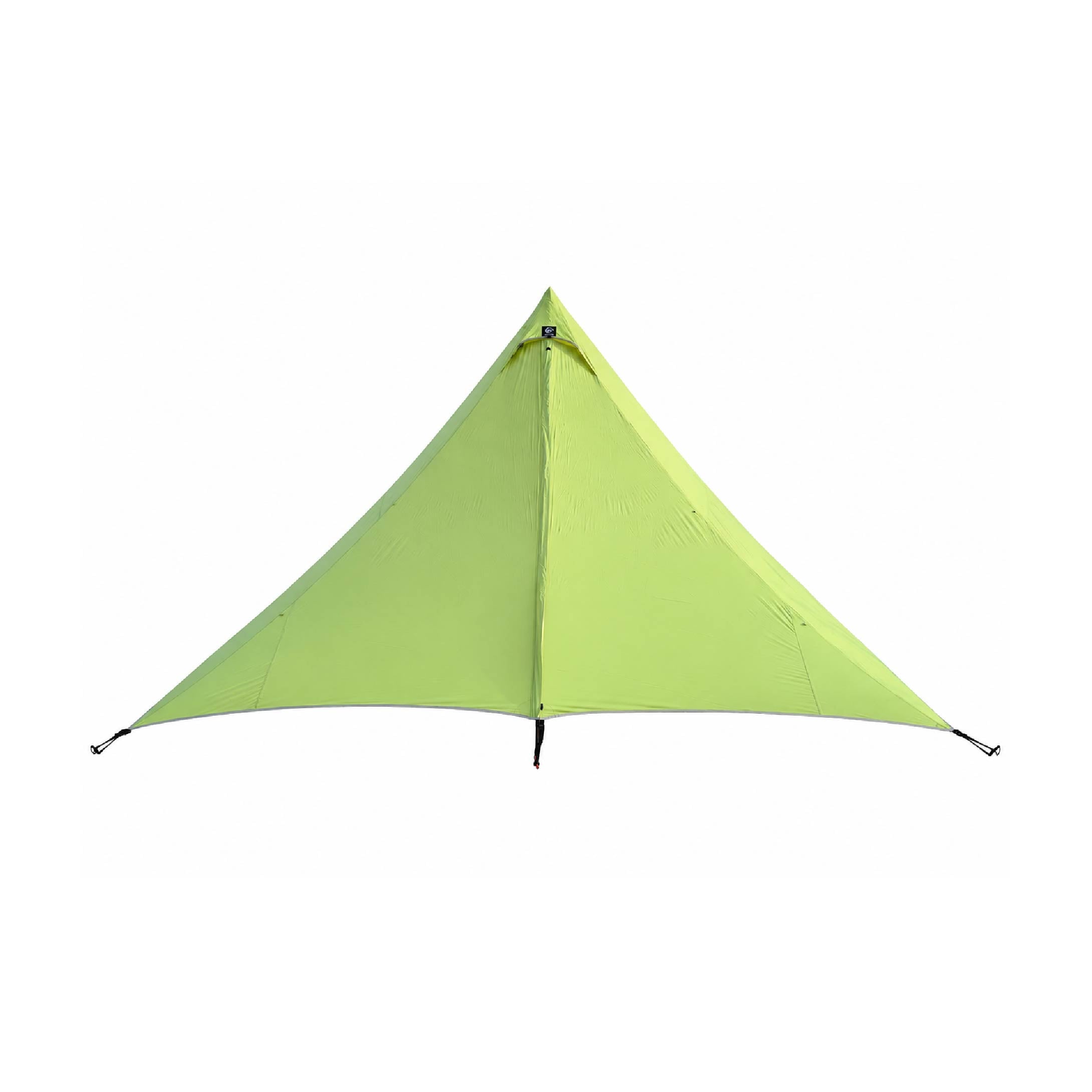 Large A Tower Tent 70D Jacquard Nylon PU3000 Waterproof Event Camping Shelter for Family Group Commercial Use