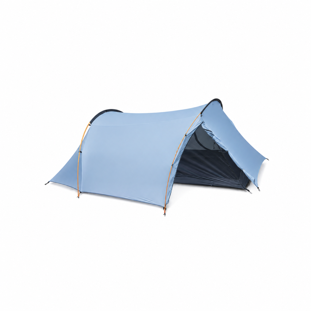 Small Batch Custom Ultralight Two Person Tunnel Tent, Original Independent Design