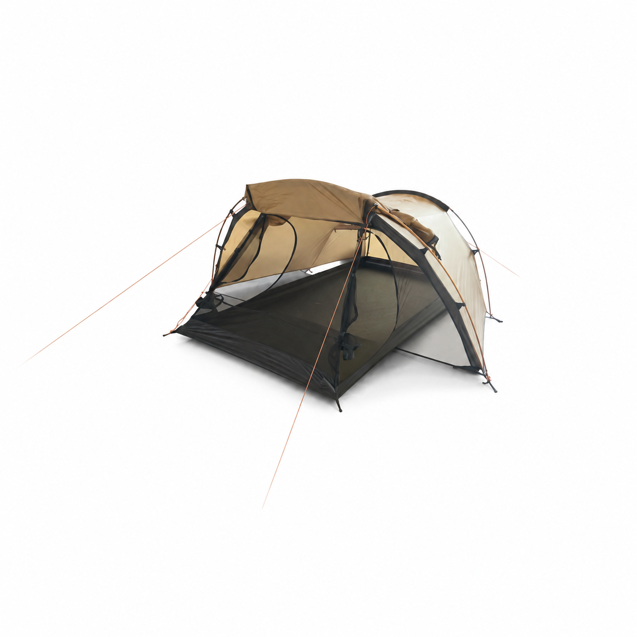 Small Batch Custom Ultralight Two Person Tunnel Tent, Original Independent Design