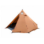 Stock Large Pyramid Camping Tent PU3000mm Waterproof Flame Retardant 40D Nylon Bell Tent