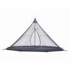 Stock Large Pyramid Camping Tent PU3000mm Waterproof Flame Retardant 40D Nylon Bell Tent