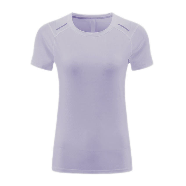 Women's Sporty Breathable Polyester Spandex Tee