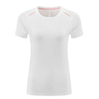 Women's Sporty Breathable Polyester Spandex Tee