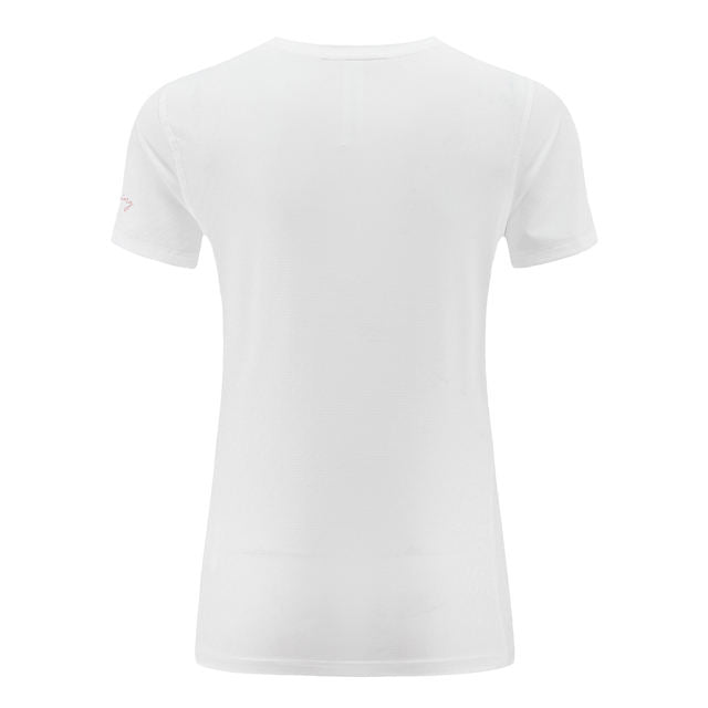 Women's Sporty Breathable Polyester Spandex Tee