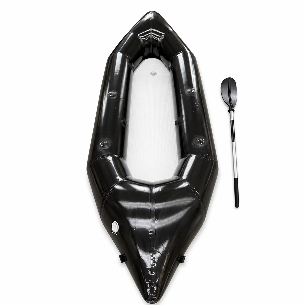 Ultra Light 2 Person Inflatable TPU Pack Boat for Drifting Camping & Outdoor Adventure