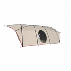8 Person Extra Large Freestanding Single-Room 4-Season Tunnel Tent, UV Protection Luxury Glamping Tent for Outdoor Camping