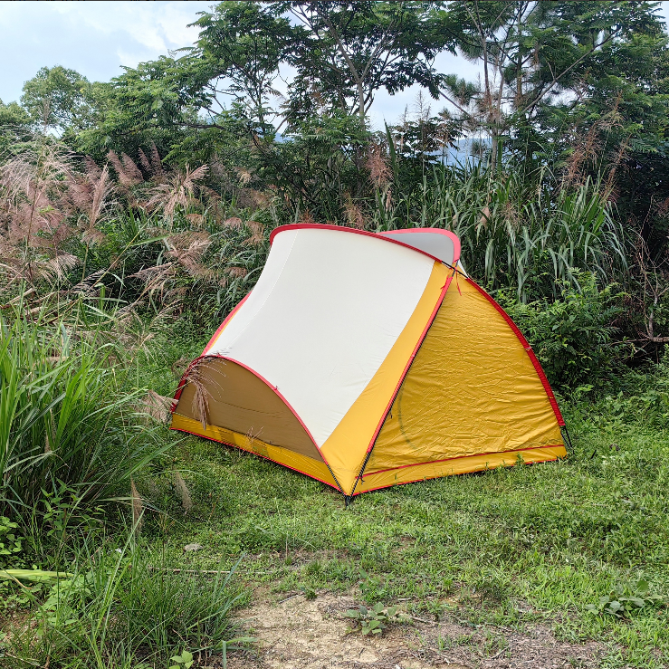 4-Season Double-Layer Luxury Glamping Large Dome Tent with Fish-Eye Star View Window