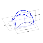 4-Season Double-Layer Luxury Glamping Large Dome Tent with Fish-Eye Star View Window