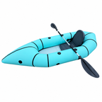 Single Person Foot Pump Inflatable TPU Pack Boat for Outdoor Camping & Adventure