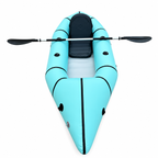 Single Person Foot Pump Inflatable TPU Pack Boat for Outdoor Camping & Adventure