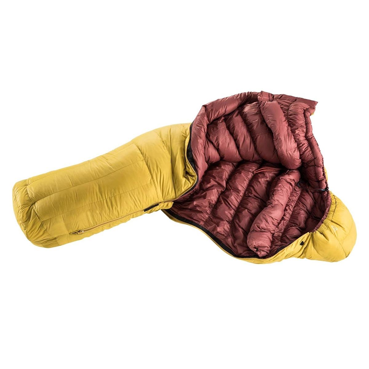 Lightweight Mummy Sleeping Bag, Water-Resistant, 3-Season for Hiking & Outdoor Adventures
